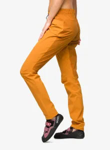 Nohavice na lezenie dámske Haglofs ROC Lite Slim Pant - desert yellow/golden brown