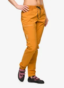 Nohavice na lezenie dámske Haglofs ROC Lite Slim Pant - desert yellow/golden brown
