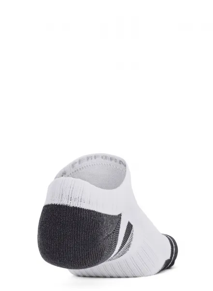 Ponožky Under Armour Performance Cotton No Show 3-Pack - white/white/pitch gray