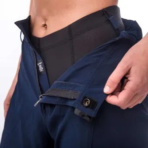 Dámske cyklistické nohavice krátke Sensor Helium Shorts - deep blue