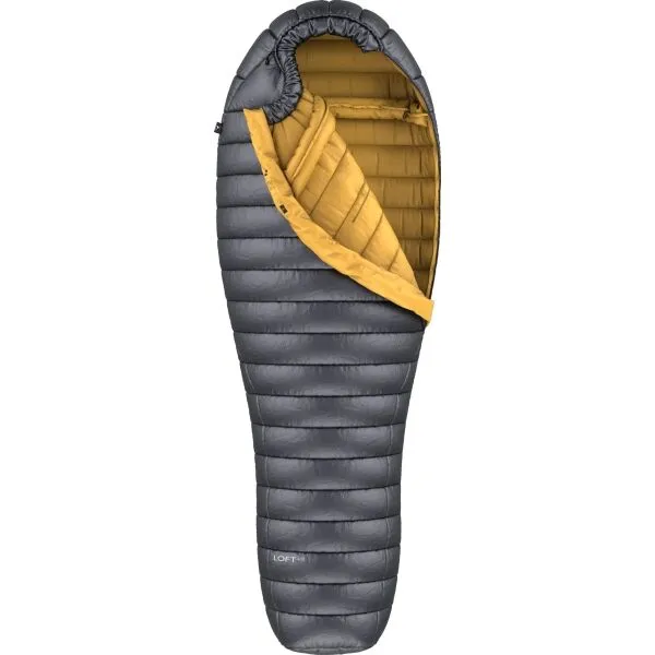 Páperový spacák Hannah Loft 400 (195 cm) - ebony