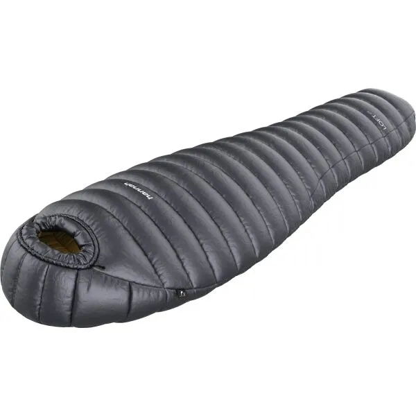 Páperový spacák Hannah Loft 400 (195 cm) - ebony