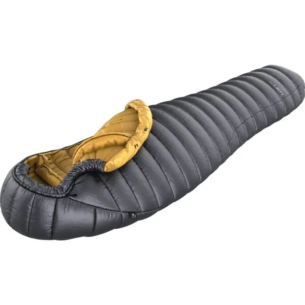 Páperový spacák Hannah Loft 400 (195 cm) - ebony
