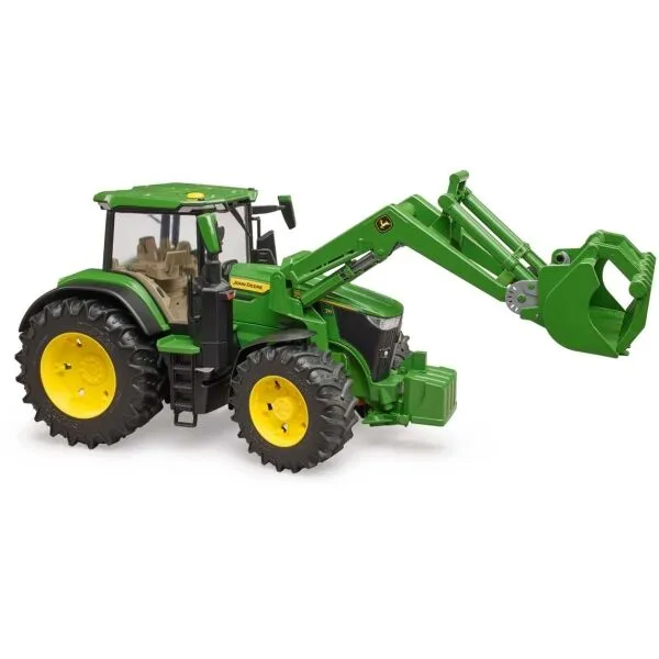 BRUDER - Farmer Traktor John Deere s predným nakladačom