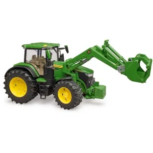 BRUDER - Farmer Traktor John Deere s predným nakladačom