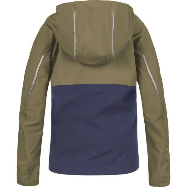 Hannah WAT JR Detská softshellová bunda, khaki, veľkosť