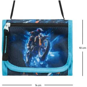 BAAGL MOTORKA Peňaženka na krk, čierna, veľkosť