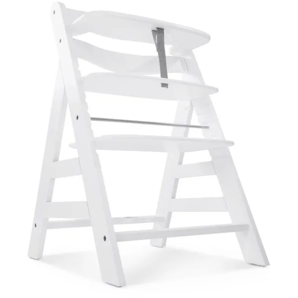 HAUCK ALPHA+ Jedálenská stolička, biela, veľkosť