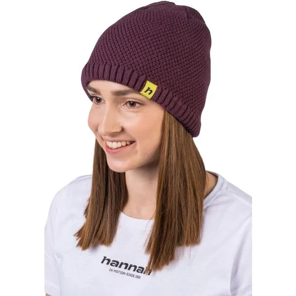 Hannah BRITA Dámska zimná čiapka, fialová, veľkosť