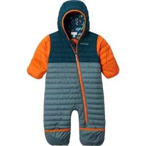 Columbia POWDER LITE REVERSIBLE BUNTING Detská zimná kombinéza, modrá, veľkosť 18-24M