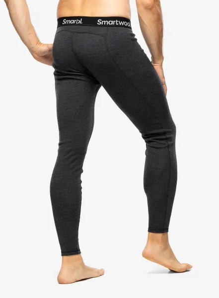 Funkčné legíny Smartwool Classic Thermal Merino Base Layer Bottom - charcoal heather