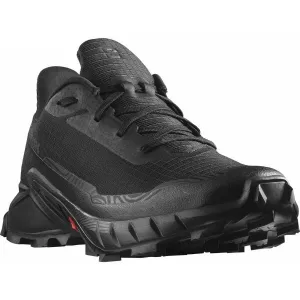 Dámske bežecké topánky Salomon Alphacross 5 - black/black/ebony