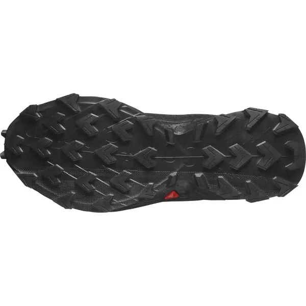 Dámske bežecké topánky Salomon Alphacross 5 - black/black/ebony