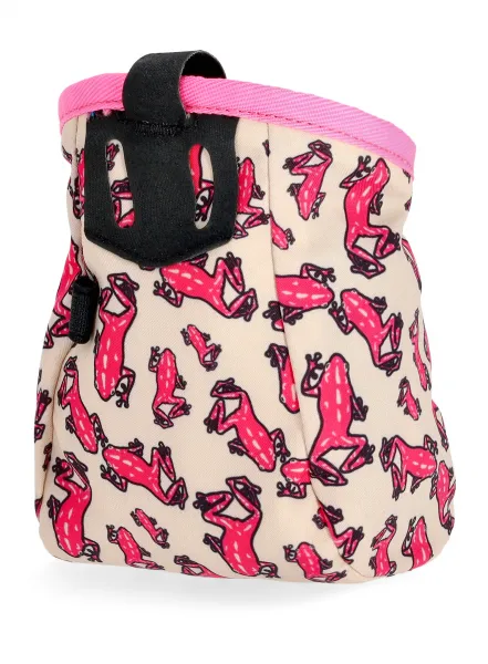 Vrecko na magnézium Ocun Lucky Kid - frog pink