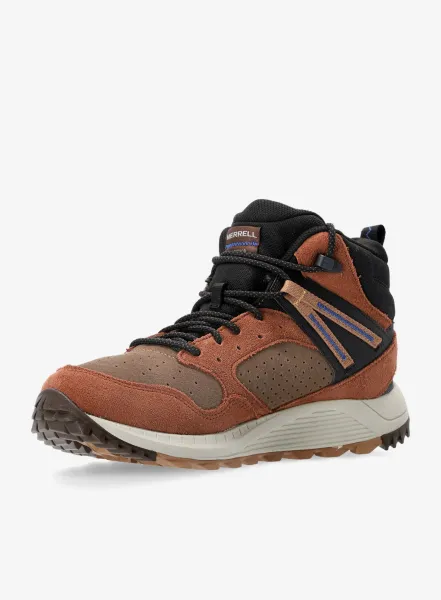 Zimné topánky Merrell Wildwood Sneaker Boot Mid WP - bracken