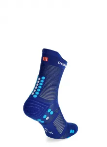 Compressport PRO RACING SOCK v4.0 RUN HIGH Bežecké ponožky, modrá, veľkosť