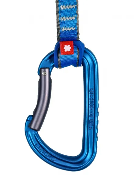 Lezecké expresky Ocun Falcon QD PA 16 10cm 5-pack - blue