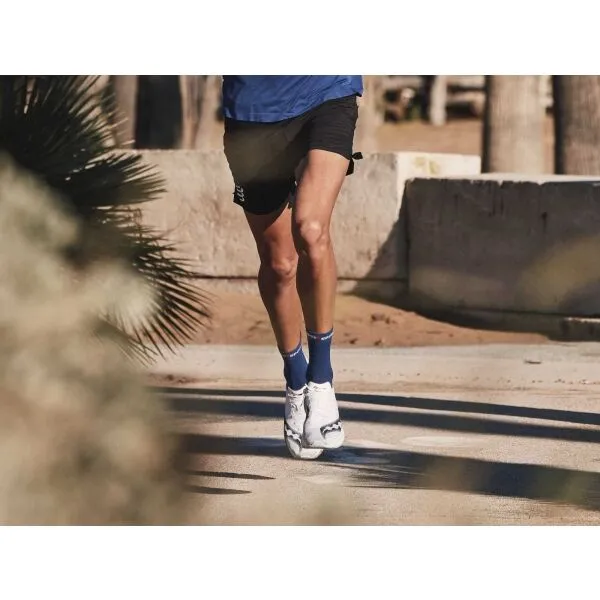 Compressport PRO RACING SOCK v4.0 RUN HIGH Bežecké ponožky, modrá, veľkosť