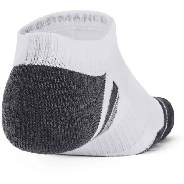 Ponožky Under Armour UA Performance Tech 3-Pack No Show - white/white/jet gray