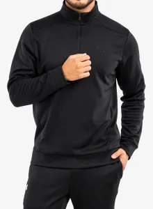 Mikina Under Armour UA Armour Fleece 1/4 Zip - black/black