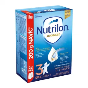 Nutrilon 3 Advanced DUO balenie 1 kg,NUTRILON 3 Advanced batoľacie mlieko 1 kg, 12+