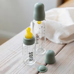 BIBS Fľaša Baby Bottle sklenená 110 ml, Cloud