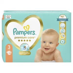 Pampers Premium Care, Veľkosť 3, Plienky 78 ks, 6kg-10kg