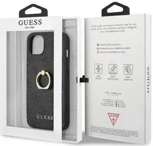 Guess PU 4G Ring Case 13 mini - Grey