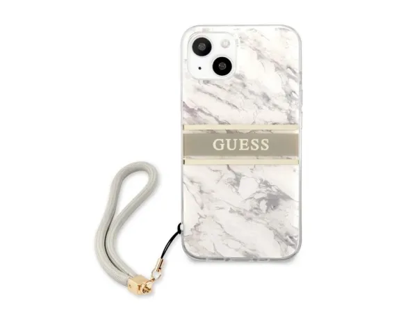 Guess TPU Marble Stripe Case 13 mini