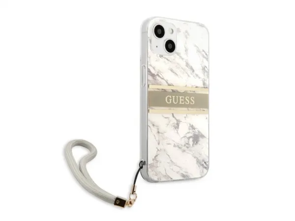Guess TPU Marble Stripe Case 13 mini