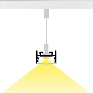 LED lišta povrchová S11 strieborná Dĺžka: 2m, Typ krytky: Bez krytky