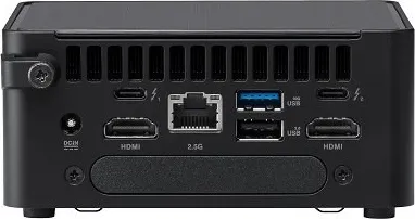 ASUS NUC 14 Pro NUC14RVHv5000R2/Intel Core Ultra 5/DDR5/USB3.0/LAN/WiFi/UHD/M.2+2,5"/vPro/EU napájecí kabel