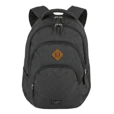 Batoh na notebook Travelite Basics Backpack Melange Anthracite