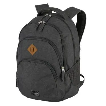 Batoh na notebook Travelite Basics Backpack Melange Anthracite