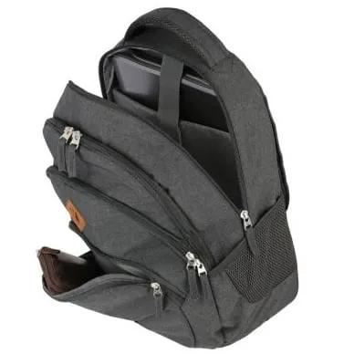 Batoh na notebook Travelite Basics Backpack Melange Anthracite
