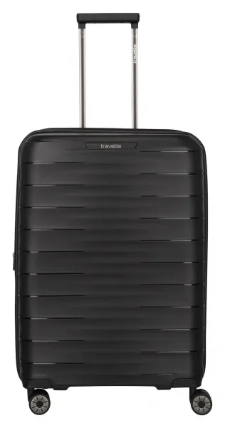 Stredný kufor na kolieskach Travelite Mooby M Black