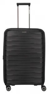 Stredný kufor na kolieskach Travelite Mooby M Black