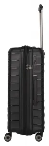 Stredný kufor na kolieskach Travelite Mooby M Black