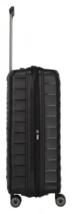 Stredný kufor na kolieskach Travelite Mooby M Black