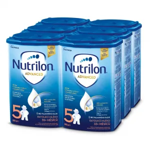 NUTRILON Mlieko batoľacie 5 Advanced 6x 800 g, 35+