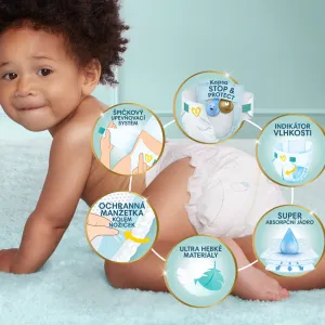 Pampers Premium Care 5 JUNIOR 11-16 kg 88 ks,PAMPERS Premium Care Plienky jednorazové 5 (11-16 kg) 88 ks - MEGA PACK
