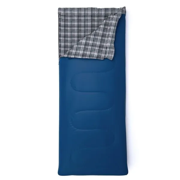 Crossroad COTTAGE 205 Dekový spací vak, modrá, veľkosť 205 cm - pravý zips