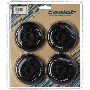 Zealot INLINE WHEELS 4 PACK 84-82A Set in-line koliesok, čierna, veľkosť