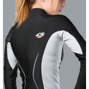LAVACORE LC SHIRT LONG SLEEVE Top s dlhým rukávom do vody, čierna, veľkosť XXL