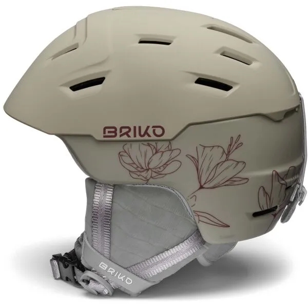 Briko CRYSTAL X W Dámska lyžiarska prilba, béžová, veľkosť (59 - 62)