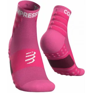 Compressport TRAINING SOCKS 2-PACK Športové ponožky, ružová, veľkosť