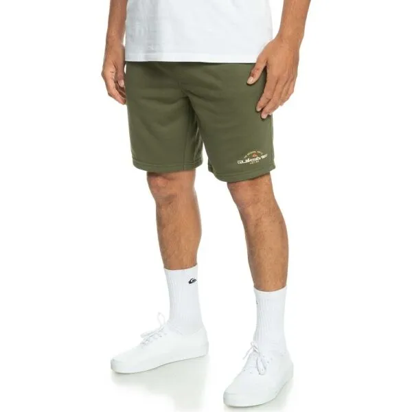 Quiksilver LOCAL SURF SHORT Pánske teplákové šortky, khaki, veľkosť