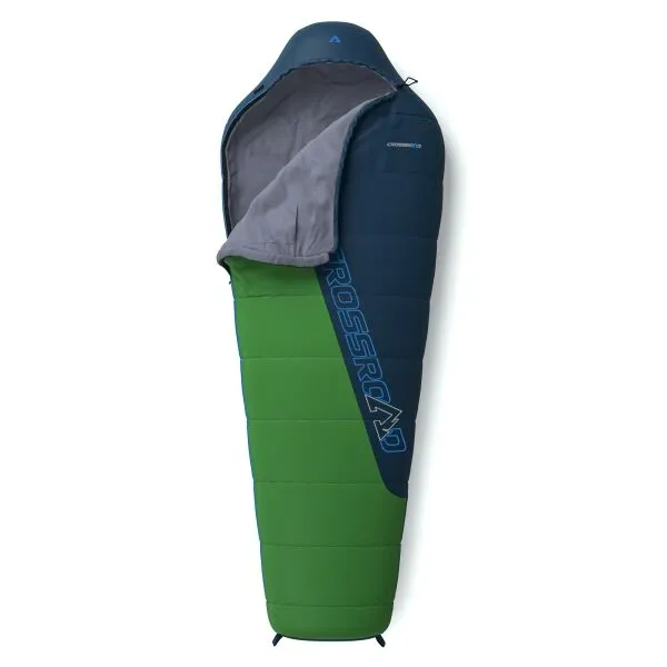 Crossroad OXLEY 200 Spací vak , tmavo sivá, veľkosť 200 cm - ľavy zips