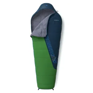 Crossroad OXLEY 200 Spací vak , tmavo sivá, veľkosť 200 cm - ľavy zips