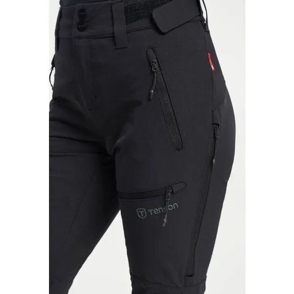 TENSON TXLITE FLEX Dámske outdoorové nohavice, čierna, veľkosť
